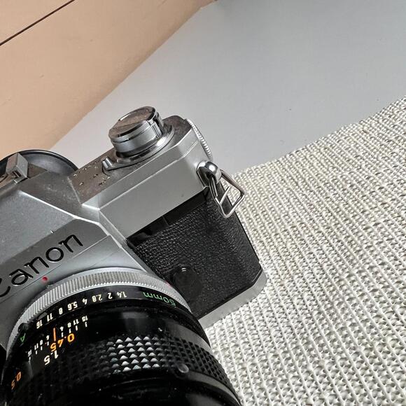 Canon FTb QL 35mm SLR Film Camera FD 50mm f/1.4 S.C. Lens Made in